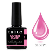 Камуфляжна база Crooz Cover base 8 мл, № 1