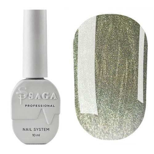 Гель лак Saga Professional Amber cat 10 мл, №2 Оливковий Гель лак Saga Professional Amber cat 10 мл, №2 Оливковий