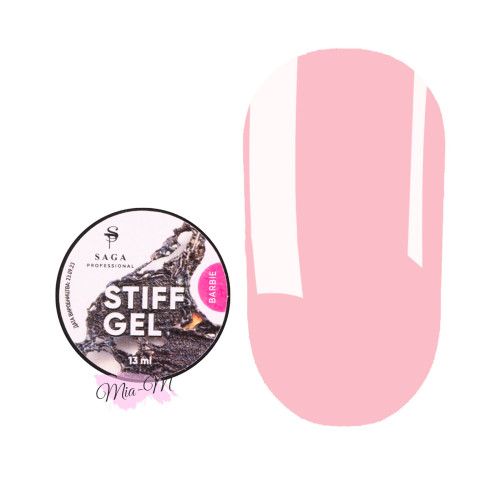 Гель-желе для нарощування нігтів Saga Professional Stiff Gel №6 Barbie, рожевий, 13 мл Гель-желе для нарощування нігтів Saga Professional Stiff Gel №6 Barbie, рожевий, 13 мл