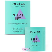 JolyLab Склад для ламінування брів та вій Step №1, 2 мл