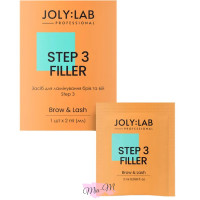 JolyLab Склад для ламінування брів та вій Step №3, 2 мл