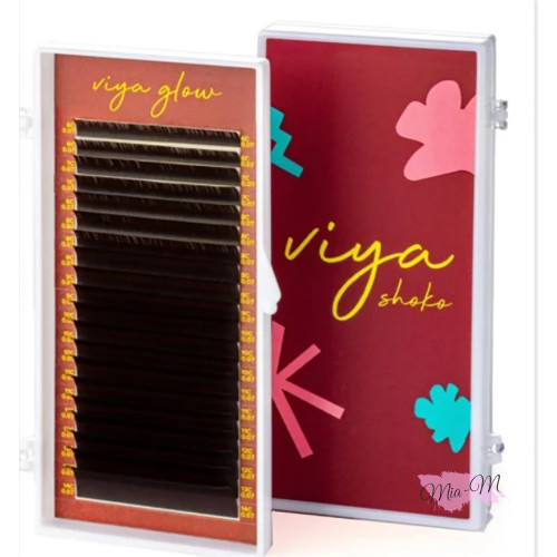 Вії для нарощування Viya dark chocolate 0,07 L mix (7-14 мм) Вії для нарощування Viya dark chocolate 0,07 L mix (7-14 мм)