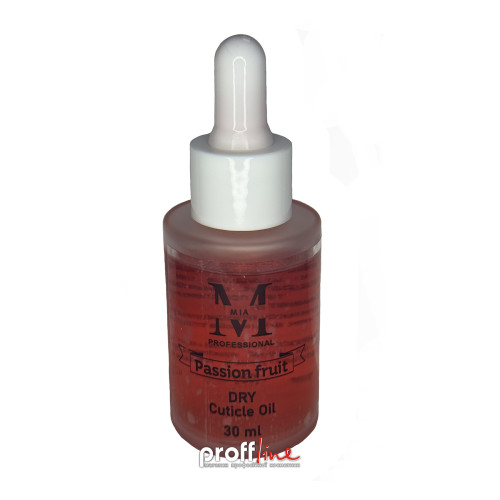 Сухое масло для кутикулы Mia-M Dry Cuticle Oil с ароматом Passion fruit, 30 мл Сухое масло для кутикулы Mia-M Dry Cuticle Oil с ароматом Passion fruit, 30 мл