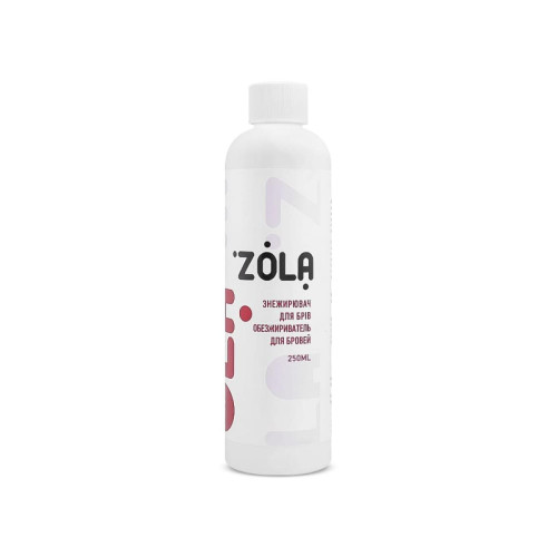 Знежирювач ZOLA для брів, 250 мл Знежирювач ZOLA для брів, 250 мл