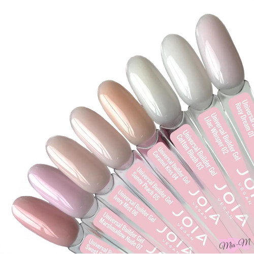 Моделюючий гель JOIA Vegan Universal Builder Gel Caramel Kiss №04 (персиково-бежевий),15 мл Моделюючий гель JOIA Vegan Universal Builder Gel Caramel Kiss №04 (персиково-бежевий),15 мл