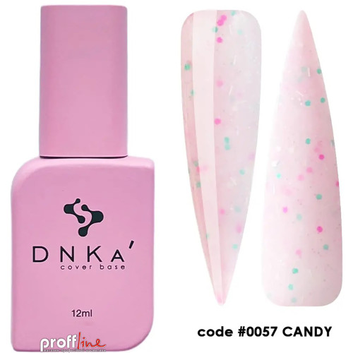Камуфляжная база DNKa' Cover Base №0057 Candy, 12 мл Камуфляжная база DNKa' Cover Base №0057 Candy, 12 мл