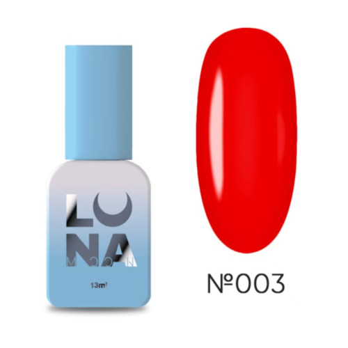 Гель лак Luna color 13 мл, № 3 Гель лак Luna color 13 мл, № 3