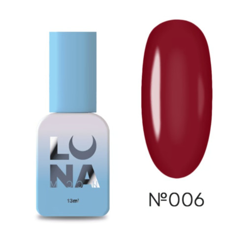 Гель лак Luna color 13 мл, № 6 Гель лак Luna color 13 мл, № 6