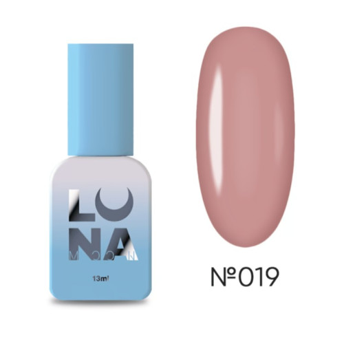 Гель лак Luna color 13 мл, № 19 Гель лак Luna color 13 мл, № 19