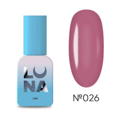 Гель лак Luna color 13 мл, № 26 Гель лак Luna color 13 мл, № 26