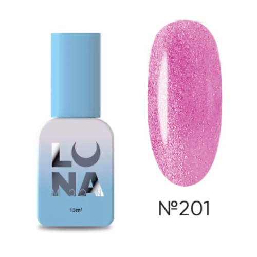 Гель лак Luna color 13 мл, № 201 Гель лак Luna color 13 мл, № 201