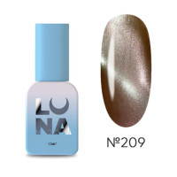 Гель лак Luna color cat eye 13 мл, № 209