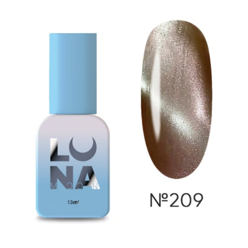 Гель лак Luna color cat eye 13 мл, № 209 Гель лак Luna color cat eye 13 мл, № 209