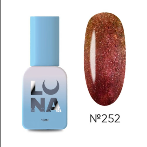 Гель лак Luna color cat eye 13 мл, № 252 Гель лак Luna color cat eye 13 мл, № 252