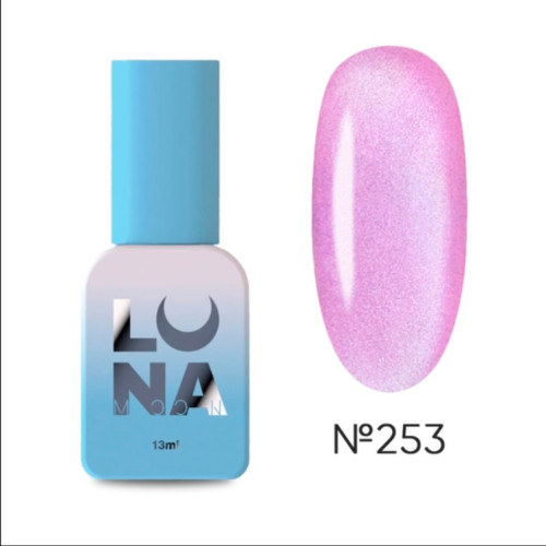 Гель лак Luna color cat eye 13 мл, № 253 Гель лак Luna color cat eye 13 мл, № 253