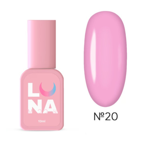 Камуфлююча база LUNAmоon Cover base 13мл,№20 Камуфлююча база LUNAmоon Cover base 13мл,№20