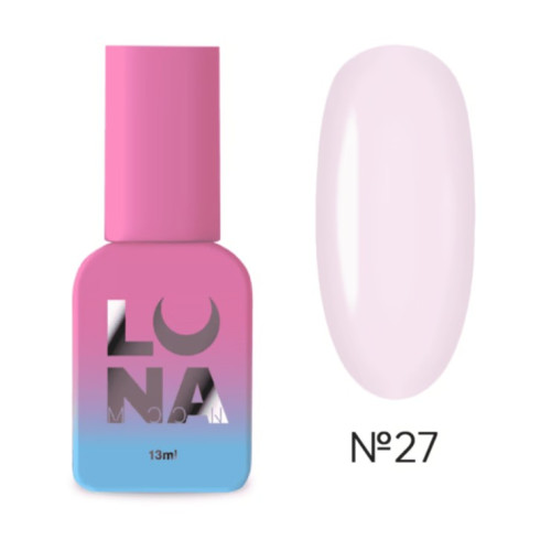Камуфлююча база LUNAmоon Cover base 13мл,№27 Камуфлююча база LUNAmоon Cover base 13мл,№27