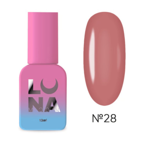 Камуфляжная база LUNAmоon Cover base 13мл,№28 Камуфляжная база LUNAmоon Cover base 13мл,№28