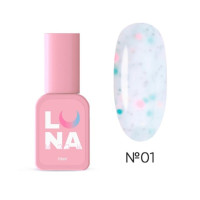 Камуфлююча база LUNAmоon Tutti frutti base 13мл,№1
