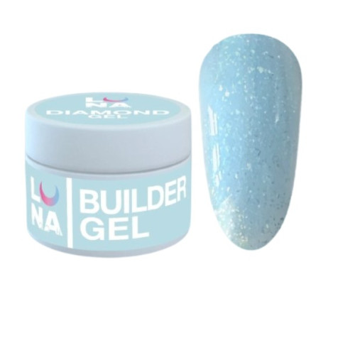 Гель для нарощювання нігтів LUNAmoon Diamond gel 15мл,№7 Гель для нарощювання нігтів LUNAmoon Diamond gel 15мл,№7