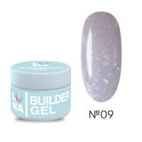 Гель для нарощювання нігтів LUNAmoon Diamond gel 15мл,№9