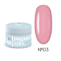 Гель для нарощбвання нігтів LUNAmoon Premium gel 15мл,№3