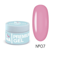 Гель для нарощювання нігтів LUNAmoon Premium gel 30мл,№7