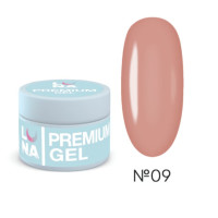 Гель для нарощювання нігтів LUNAmoon Premium gel 30мл,№9