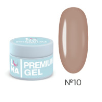 Гель для нарощювання нігтів LUNAmoon Premium gel 30мл,№10