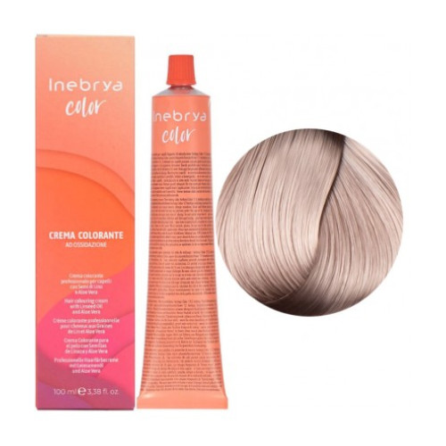 Крем-фарба для волосся Inebrya Color 8/27 Світлий блондин димчасто-бежевий, 100 мл Крем-фарба для волосся Inebrya Color 8/27 Світлий блондин димчасто-бежевий, 100 мл