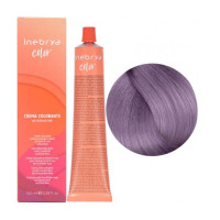 Крем-фарба для волосся Inebrya Color 8/02 Світлий блондин фіолетовий пастельний, 100 мл