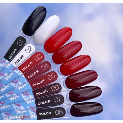 Гель лак Luna color 8 мл, № 8 Гель лак Luna color 8 мл, № 8