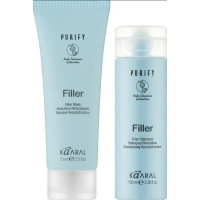 Набір шампунь 100 мл + маска 75 мл Kaaral Purify Filler