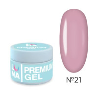 Гель для нарощбвання нігтів LUNAmoon Premium gel 30мл,№21