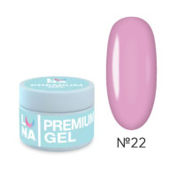 Гель для нарощбвання нігтів LUNAmoon Premium gel 30мл,№22