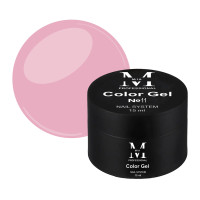 Кольоровий гель для моделювання нігтів Mia-M Professional Color Gel №11 ніжно-рожевий, 15 мл