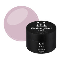 Цветной гель для моделирования ногтей Mia-M Professional Color Gel №13 телесно-розовый, 15 мл