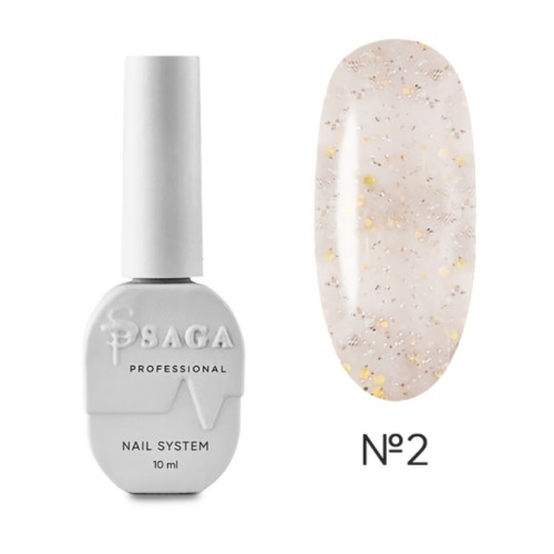Камуфляжная база Saga Sugar, 10 ml № 2 Камуфляжная база Saga Sugar, 10 ml № 2