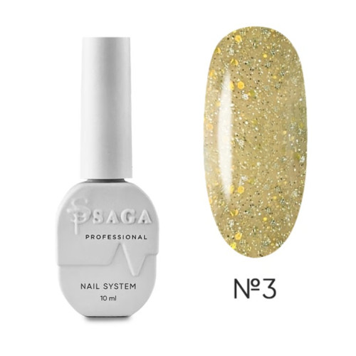 Камуфляжная база Saga Sugar, 10 ml № 3 Камуфляжная база Saga Sugar, 10 ml № 3