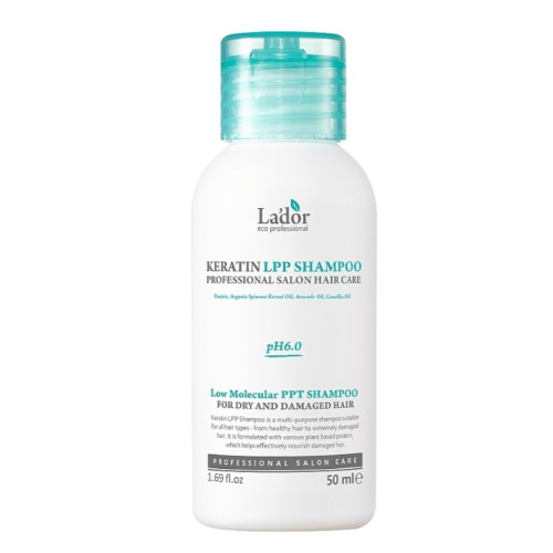 Шампунь безсульфатный с pH 6,0 Lador Keratin LPP Shampoo 150 мл Шампунь безсульфатный с pH 6,0 Lador Keratin LPP Shampoo 150 мл