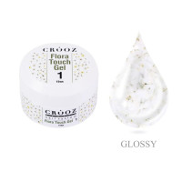 Гель для нарощування Crooz Flora touch gel 15мл №1