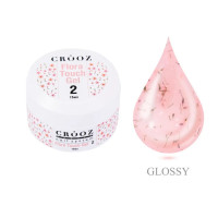 Гель для нарощування Crooz Flora touch gel 15мл №2