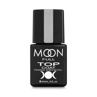 Каучуковий топ без липкого шару Moon nano crystal top 8 мл