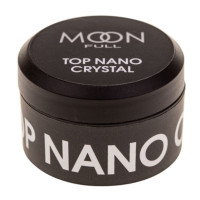 Каучуковий топ без липкого шару Moon nano crystal top 15мл