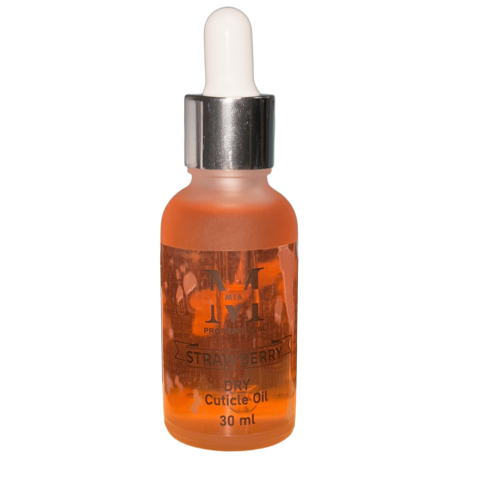 Сухое масло для кутикулы Mia-M Professional Dry Cuticle Oil Strawbery с ароматом клубники , 30 мл Сухое масло для кутикулы Mia-M Professional Dry Cuticle Oil Strawbery с ароматом клубники , 30 мл