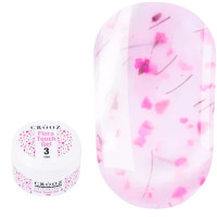 Гель для нарощування Crooz Flora touch gel 15мл №3