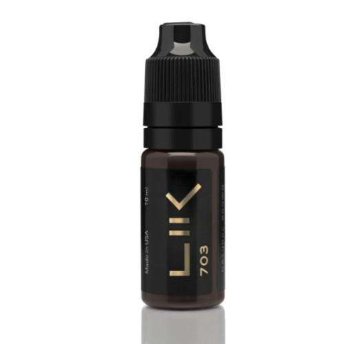 Пигмент для перманентного макияжа бровей LIK № 703 Natural Brown brows 10 мл Пигмент для перманентного макияжа бровей LIK № 703 Natural Brown brows 10 мл