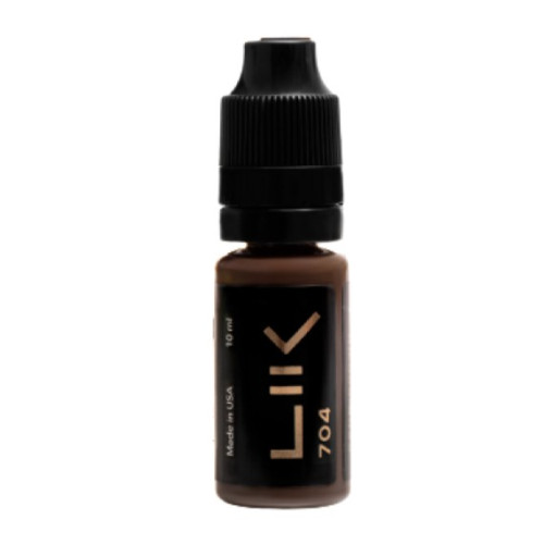 Пигмент для перманентного макияжа бровей LIK № 704 Sand Brown brows 10 мл Пигмент для перманентного макияжа бровей LIK № 704 Sand Brown brows 10 мл