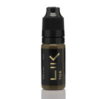 Пігмент для перманентного макіяжу брів LIK № 706 Coy Brown 10 мл