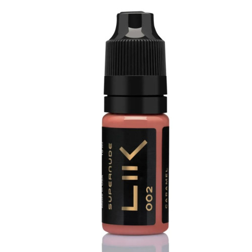 Пігмент для перманентного макіяжу губ LIK №002 Caramel 10 мл Пігмент для перманентного макіяжу губ LIK №002 Caramel 10 мл